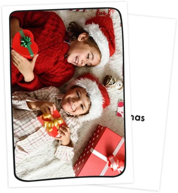 cromos personalizados con tus fotos regalo de Navidad