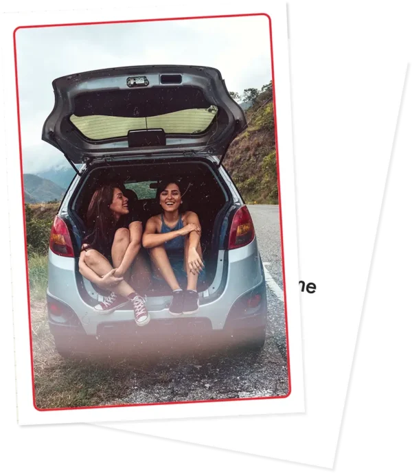 cromos de viaje personalizado con tus fotos de recuerdo