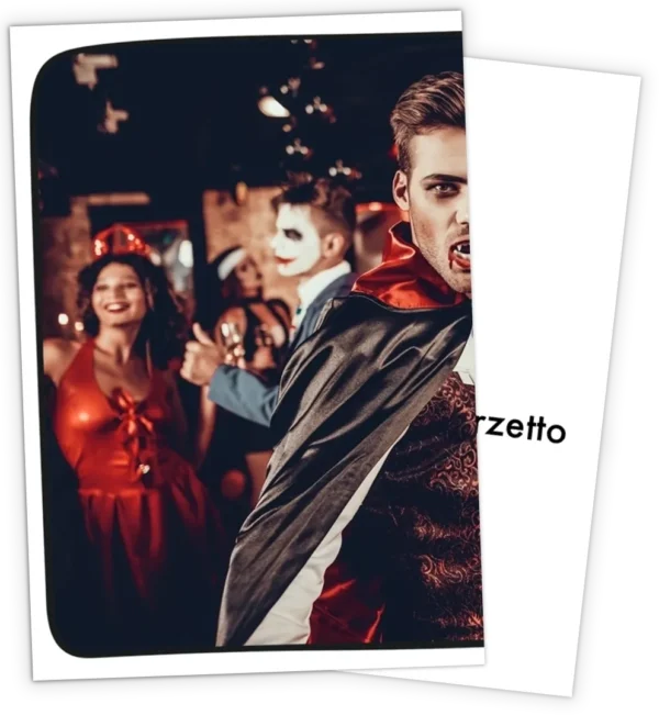 cromos personalizadas fiesta de halloween con fotos