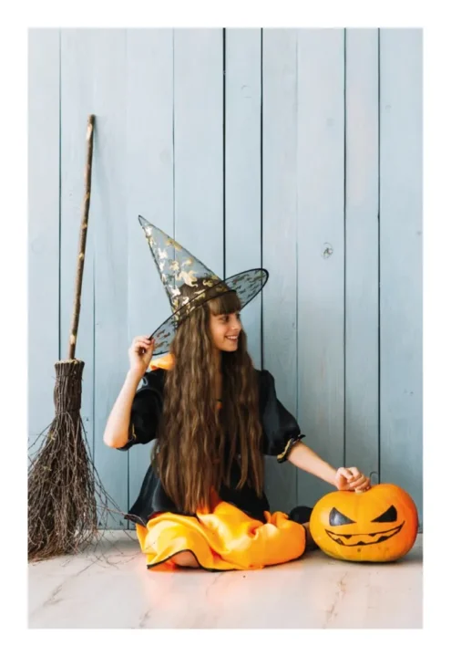 cromos personalizadas fiesta de halloween con fotos