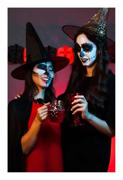 cromos personalizadas fiesta de halloween con fotos