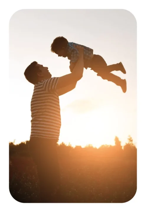 cromos del Día del Padre personalizados con foto