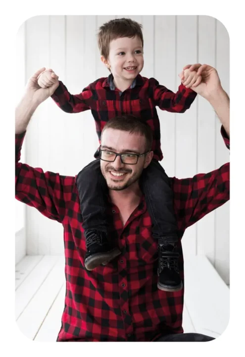 cromos del Día del Padre personalizados con foto