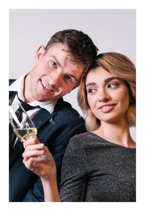 cromos con las fotos de la despedida de soltera