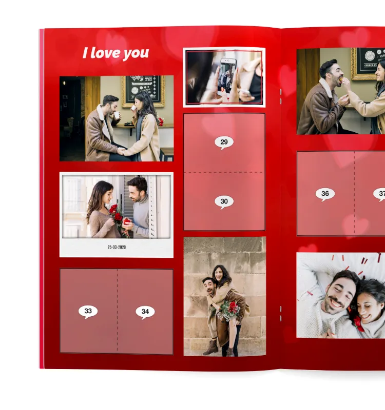 álbum de cromos personalizado con tus fotos