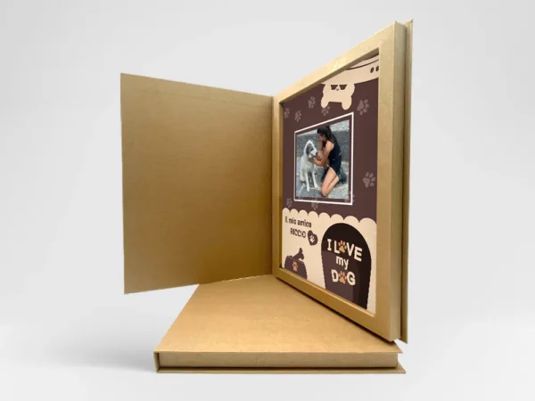 caja de regalo para el álbum de cromos