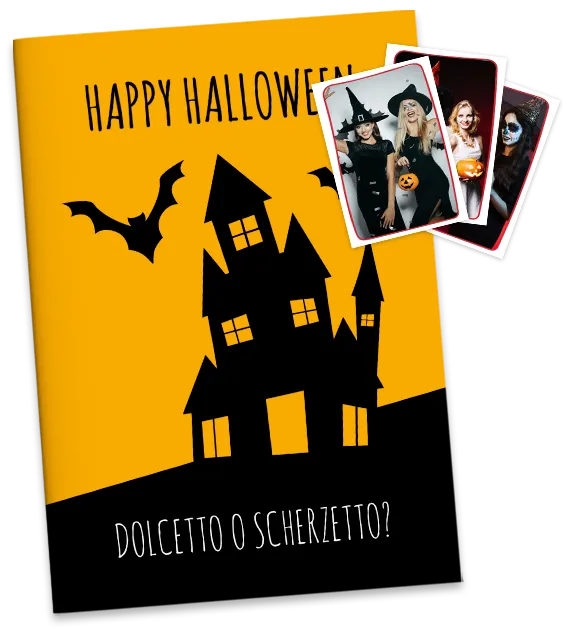 álbum de cromos de Halloween una fiesta de miedo