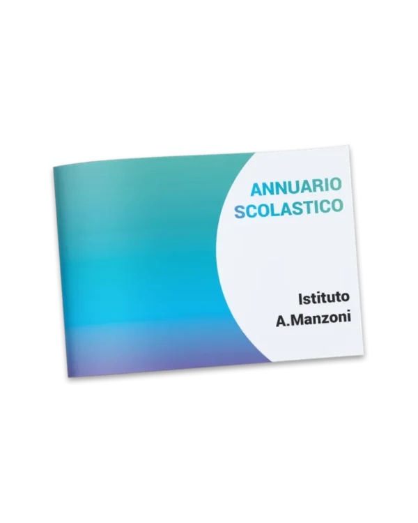 plantilla de anuario escolar con fotos de los alumnos