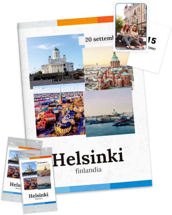 plantilla de álbum de cromos personalizado con fotos de su viaje para un recuerdo indeleble