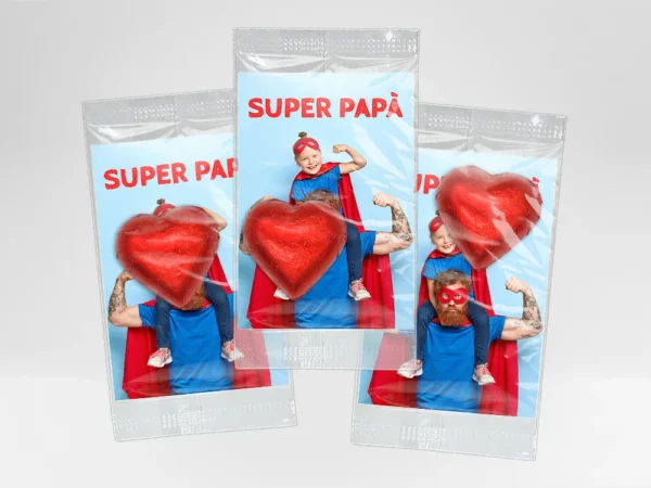 sobres de cromos con chocolate