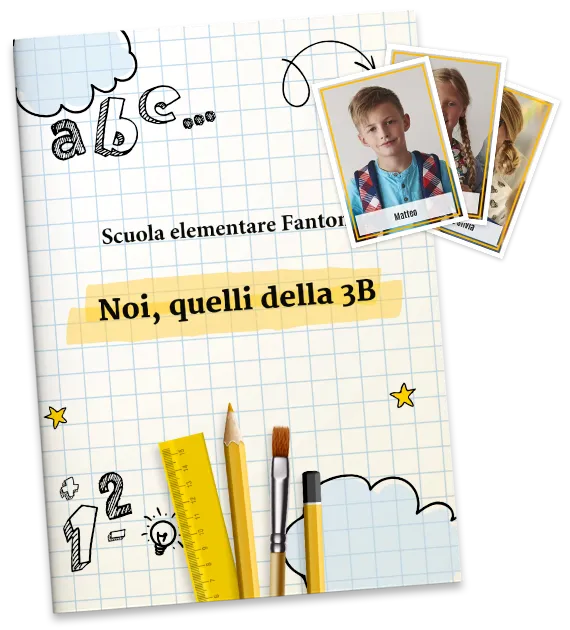 Álbumes de cromos escolares personalizados con fotos