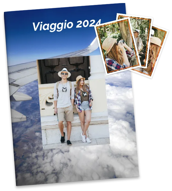 Álbum de figuritas de viaje personalizado con tus fotos de recuerdo