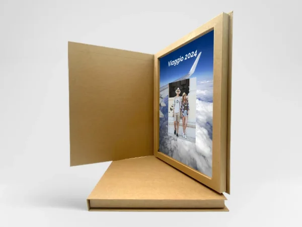 caja de regalo para el álbum de cromos