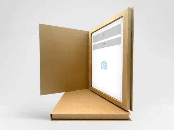 caja de regalo para el álbum de cromos