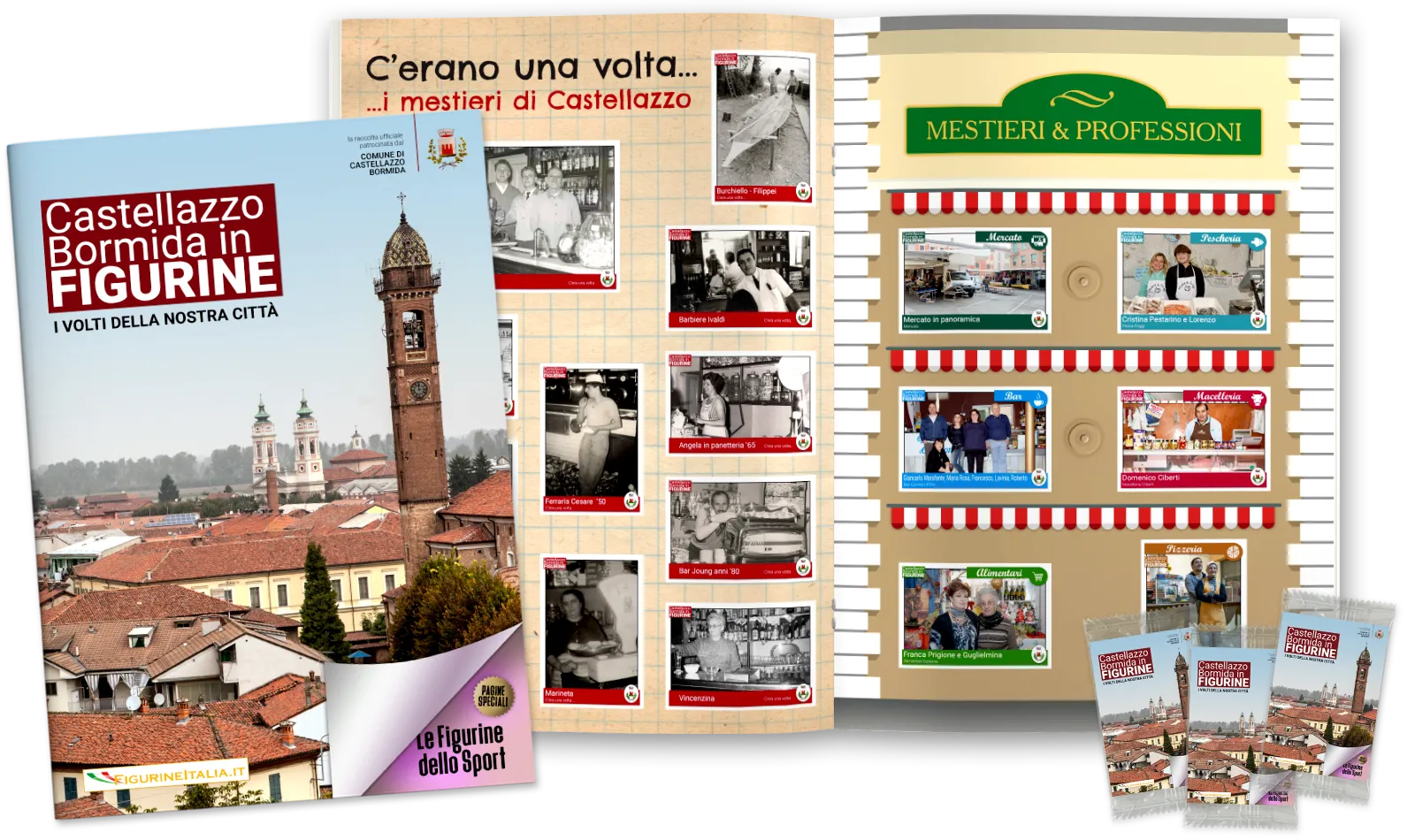 album di figurine promozione del territorio
