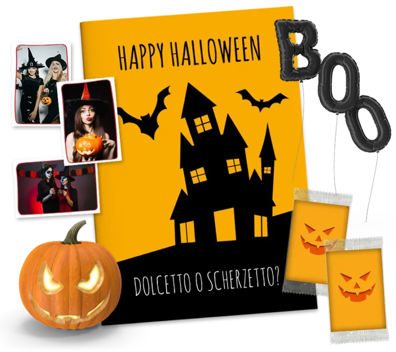 álbum de cromos de Halloween una fiesta de miedo