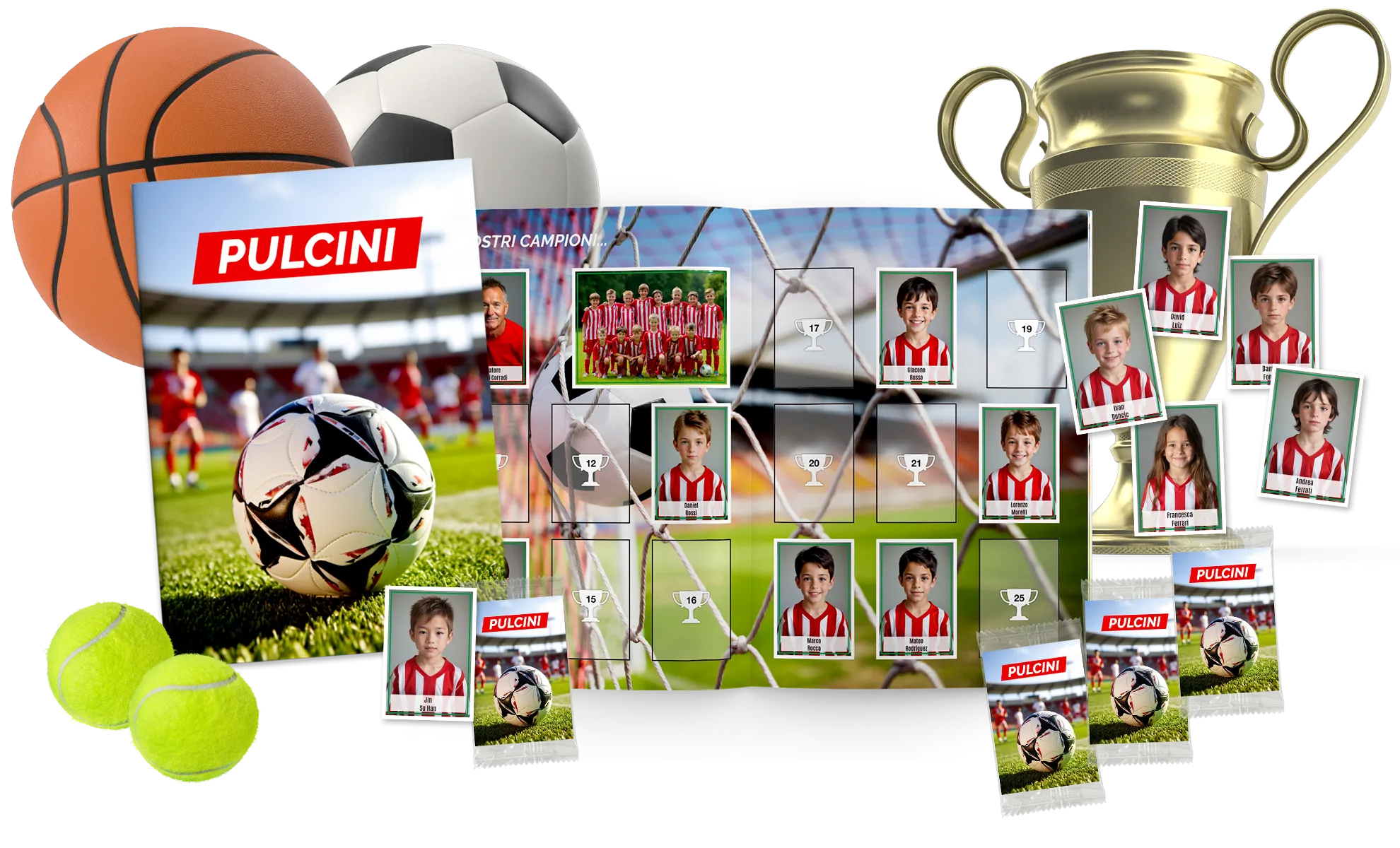 álbum de cromos regalo equipo fin de temporada