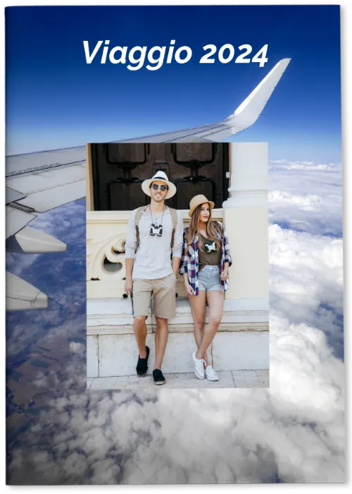 Álbum de cromos de viaje personalizado con tus fotos de recuerdo