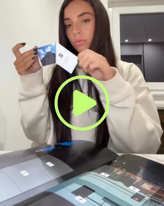 revisión de vídeo álbum de cromos personalizado
